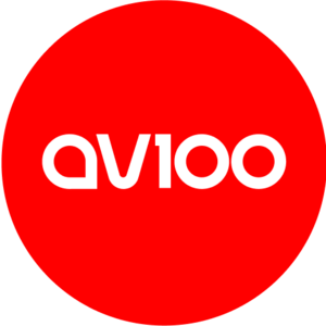 Логотип компании «AV100»