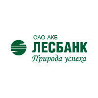 Логотип компании «АКБ Лесбанк»