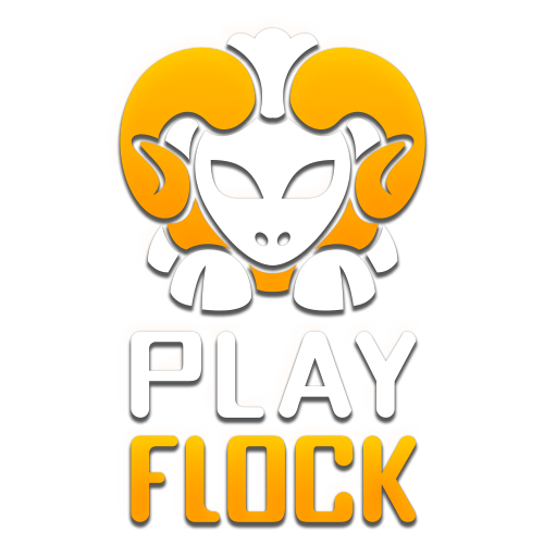 Логотип компании «PlayFlock»