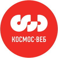 Логотип компании «Космос-Веб»