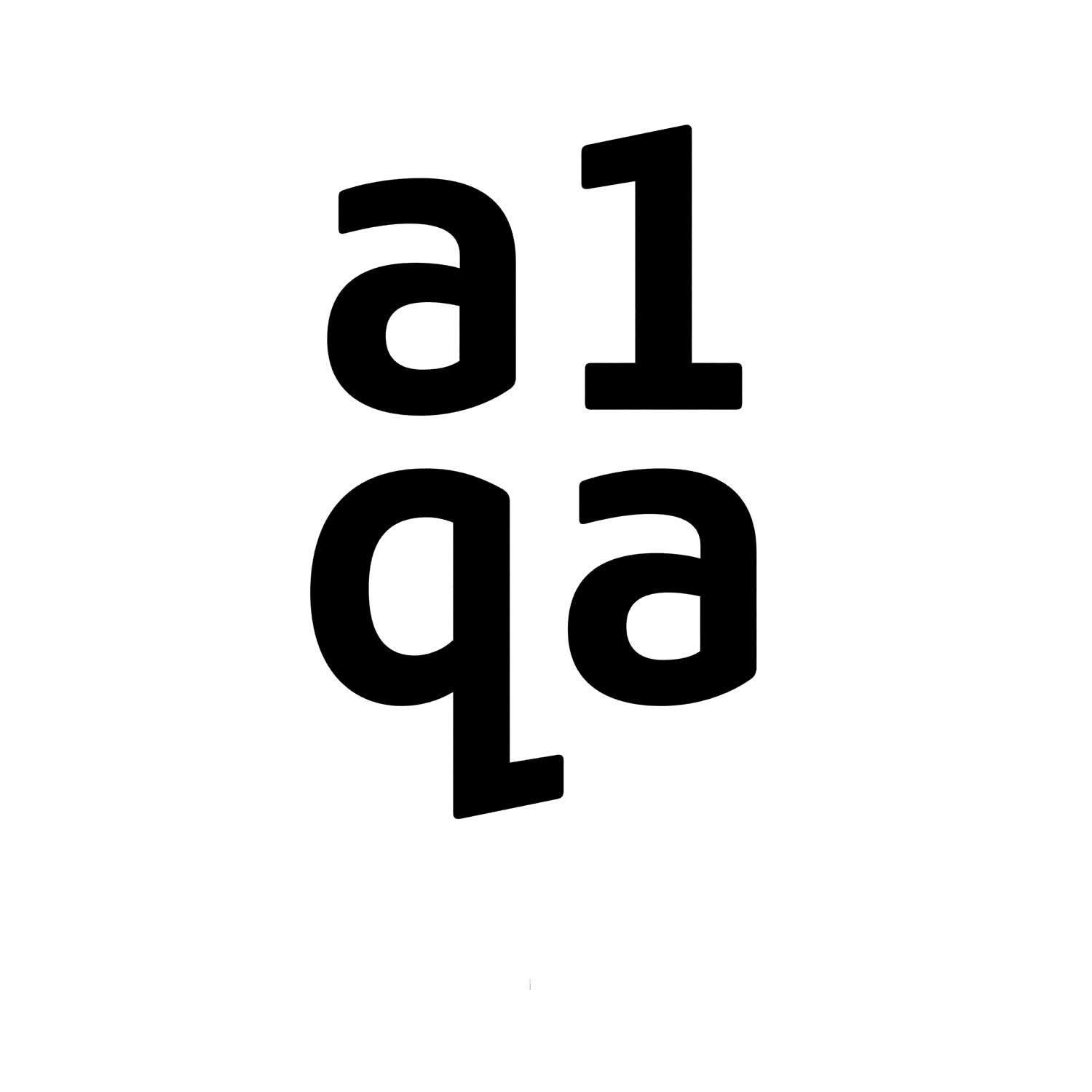 Логотип компании «a1qa»