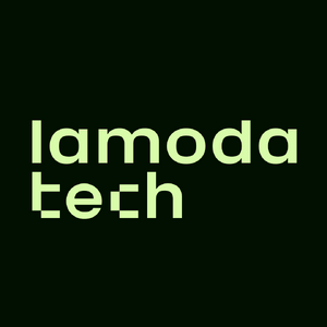 Логотип компании «Lamoda Tech»