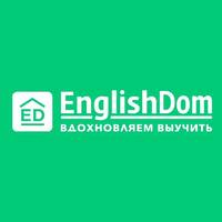 Логотип учреждения доп. образования «EnglishDоm»