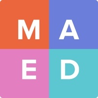 Логотип учреждения доп. образования «MAED»