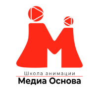 Логотип учреждения доп. образования «Школа анимации «Медиа Основа»»