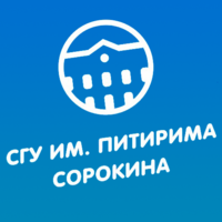 Логотип высшего учебного заведения «Сыктывкарский государственный университет имени Питирима Сорокина»