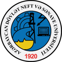 Логотип высшего учебного заведения «Азербайджанский государственный университет нефти и промышленности»
