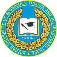 Логотип высшего учебного заведения «Казахский университет экономики финансов и международной торговли»