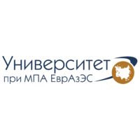 Логотип высшего учебного заведения «АНО ВО «Университет при МПА ЕврАзЭС»»
