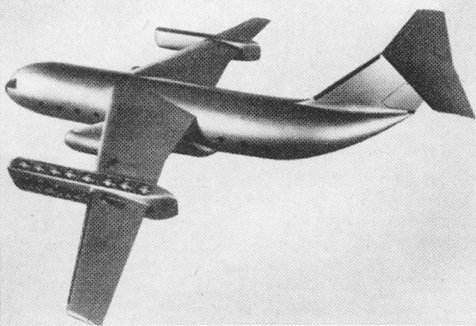 Таким должен был стать серийный Do.31. Aviation Week 1964—9 Таким должен был стать серийный Do.31. Aviation Week 1964—9