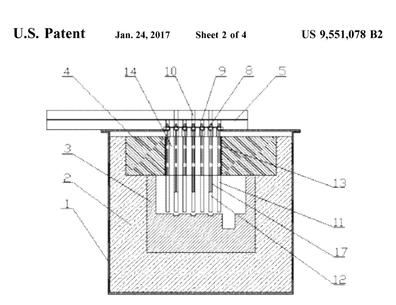 Схема из американского патента корпорации US9551078B2 Схема из американского патента корпорации US9551078B2