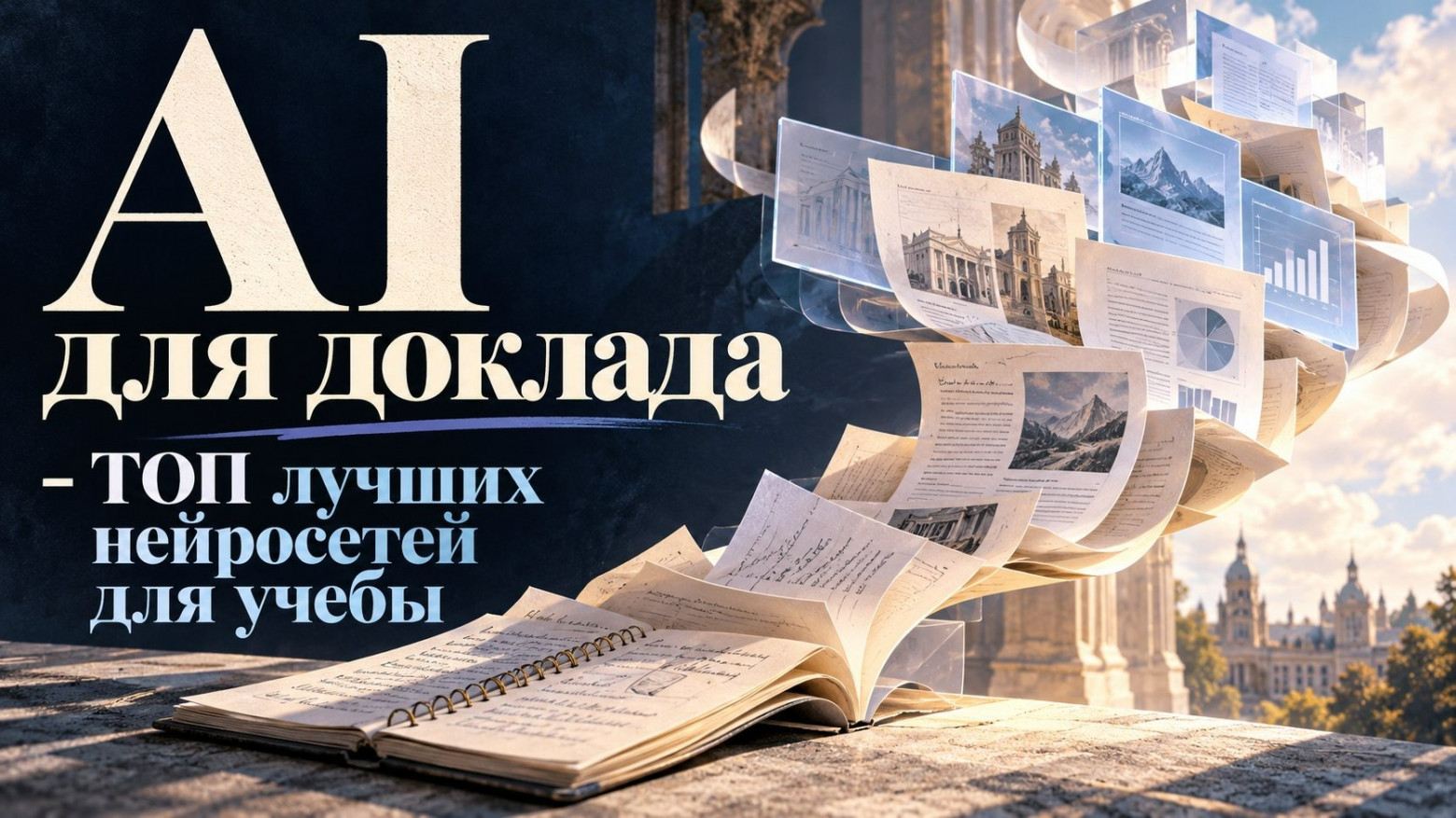 Нейросети для доклада: ТОП лучших ИИ для учебы