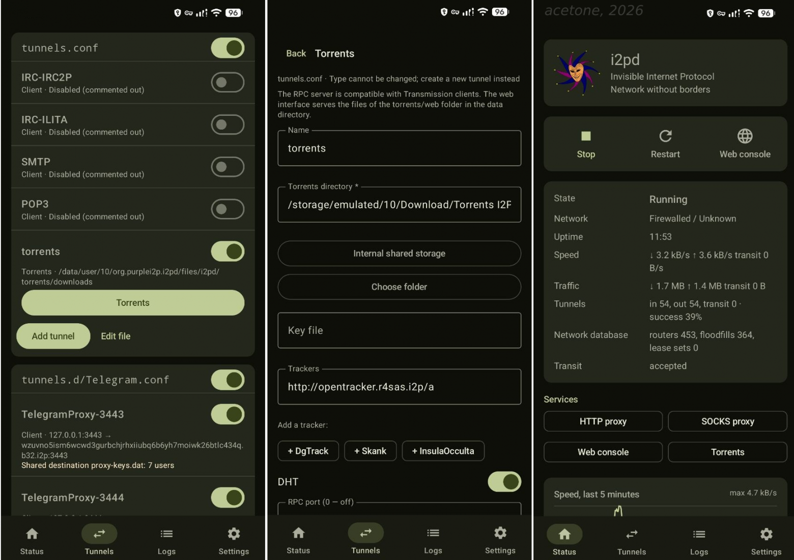 i2pd 3.0.0. Android (torrents)