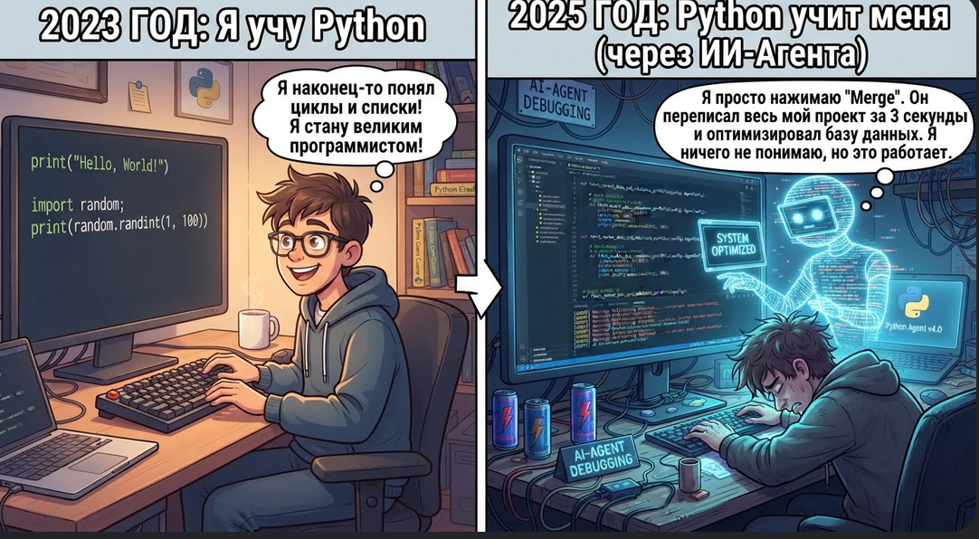 Python я, боюсь, уже не выучу