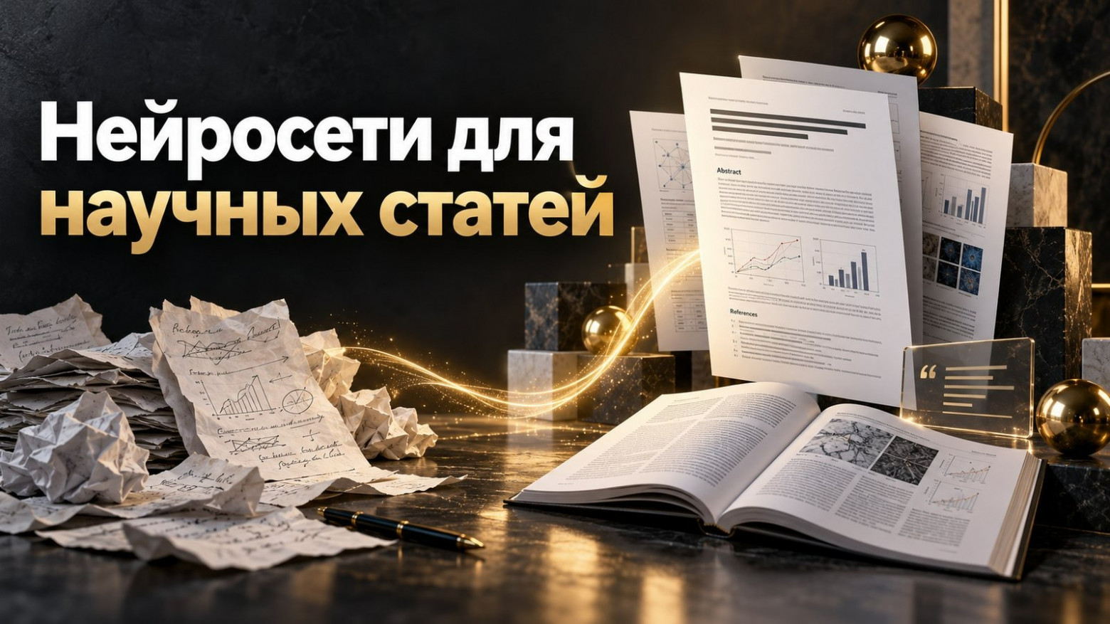 Нейросети для написания научной статьи: от черновиков к готовой публикации