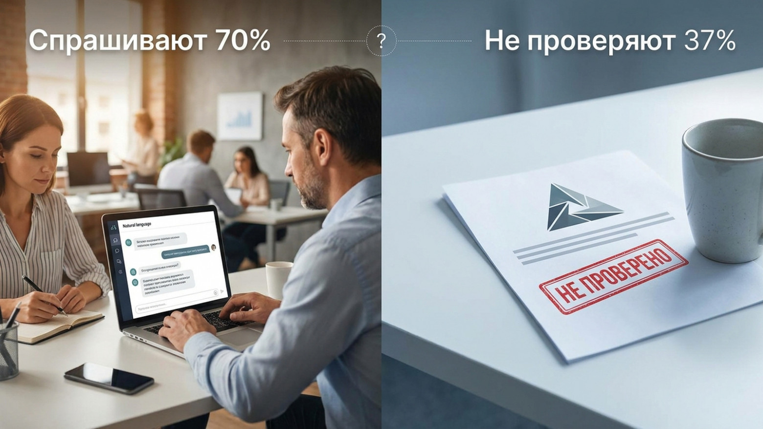 Спрашивают почти все, проверяют ответы — примерно треть Спрашивают почти все, проверяют ответы — примерно треть