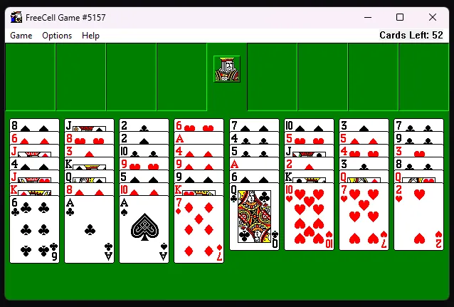 FREECELL.EXE 1993 года