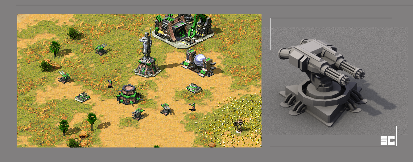 Soviet Sentry Gun -Remake- [RA2/YR] | Project Perfect Mod
