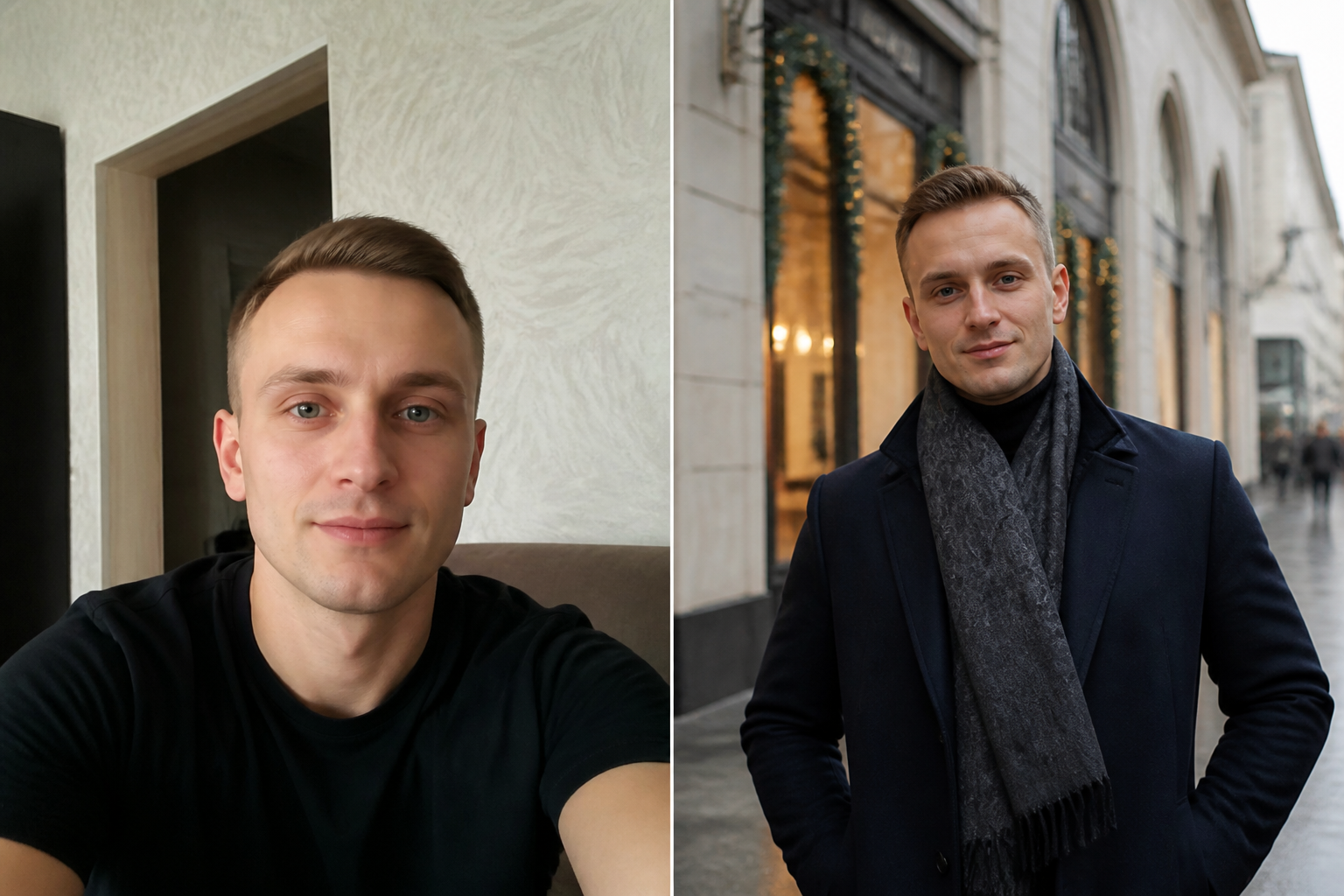 ИИ-фотосессия в ChatGPT: как получить разные кадры из одной фотографии