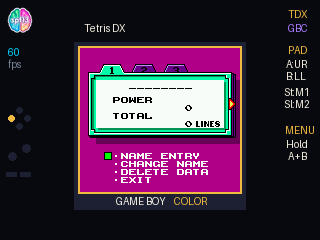 Tetris DX в режиме 1:1 на бейдже GitHub Universe 2026
