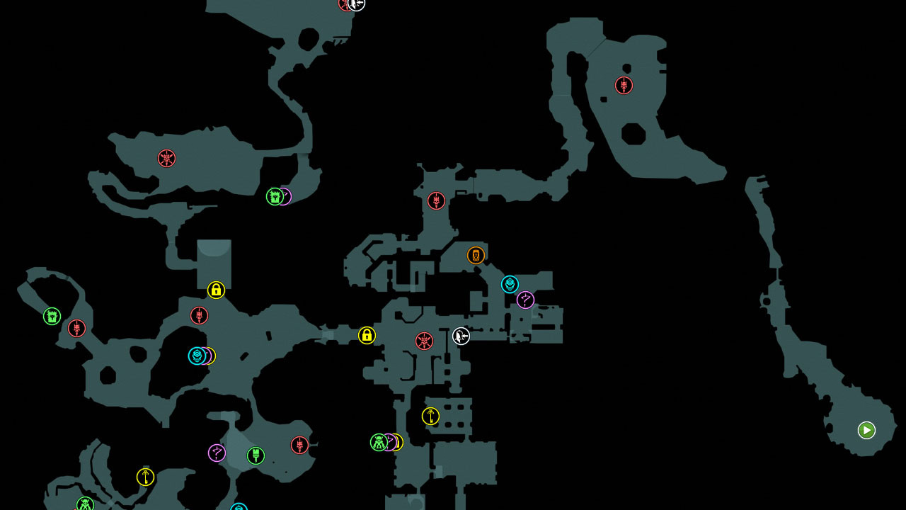 Doom map with all collectables and activities