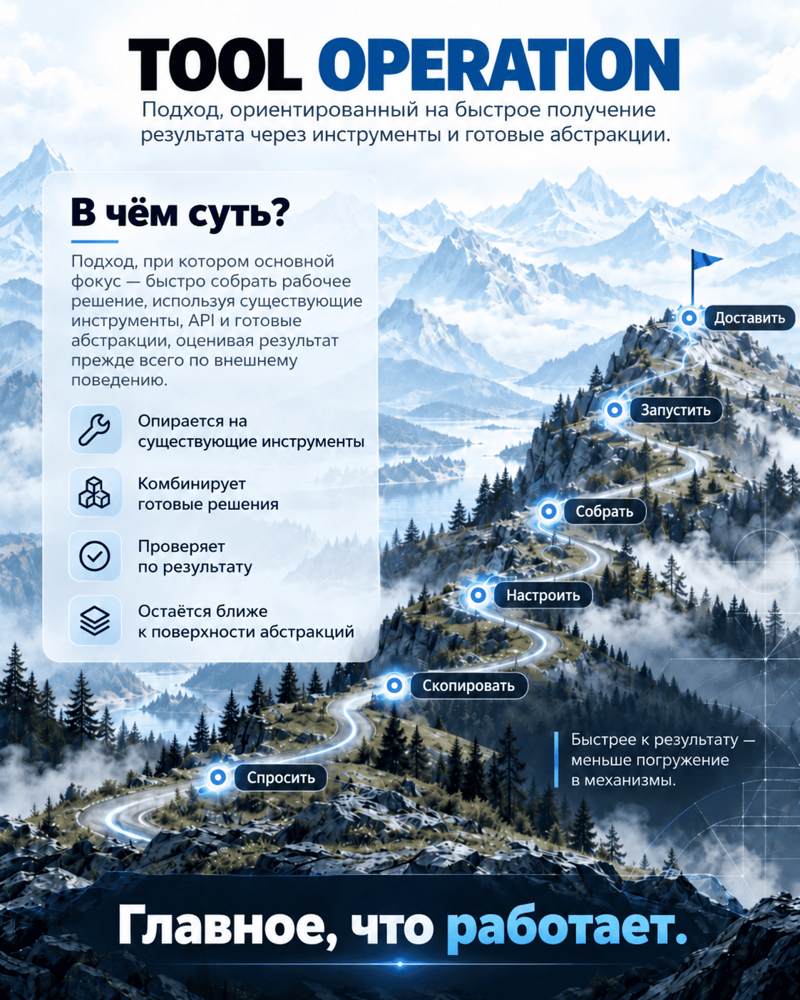 Tool Operation - главное, что работает.