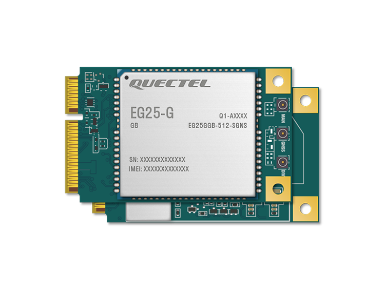 Quectel EG25-G Mini PCIe: изображение производителя