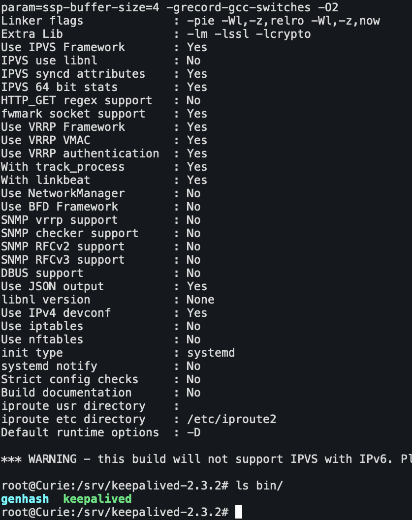 configure