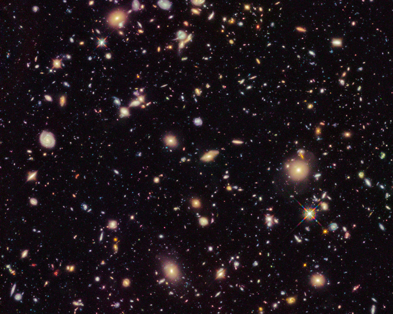 наблюдения Hubble Ultra