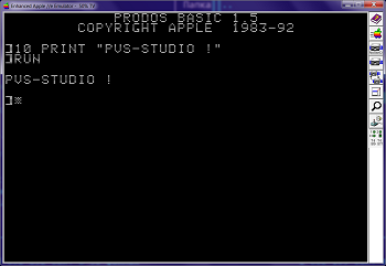 Apple II emulator for Windows