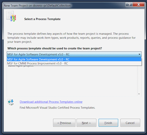 Visual Studio Team Foundation Server 2010 Image 3