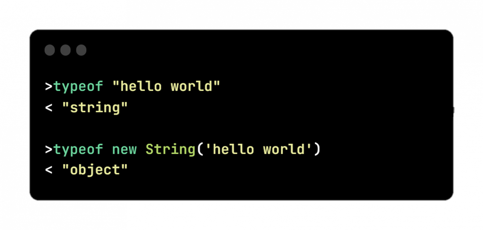 object hello world и string hello world