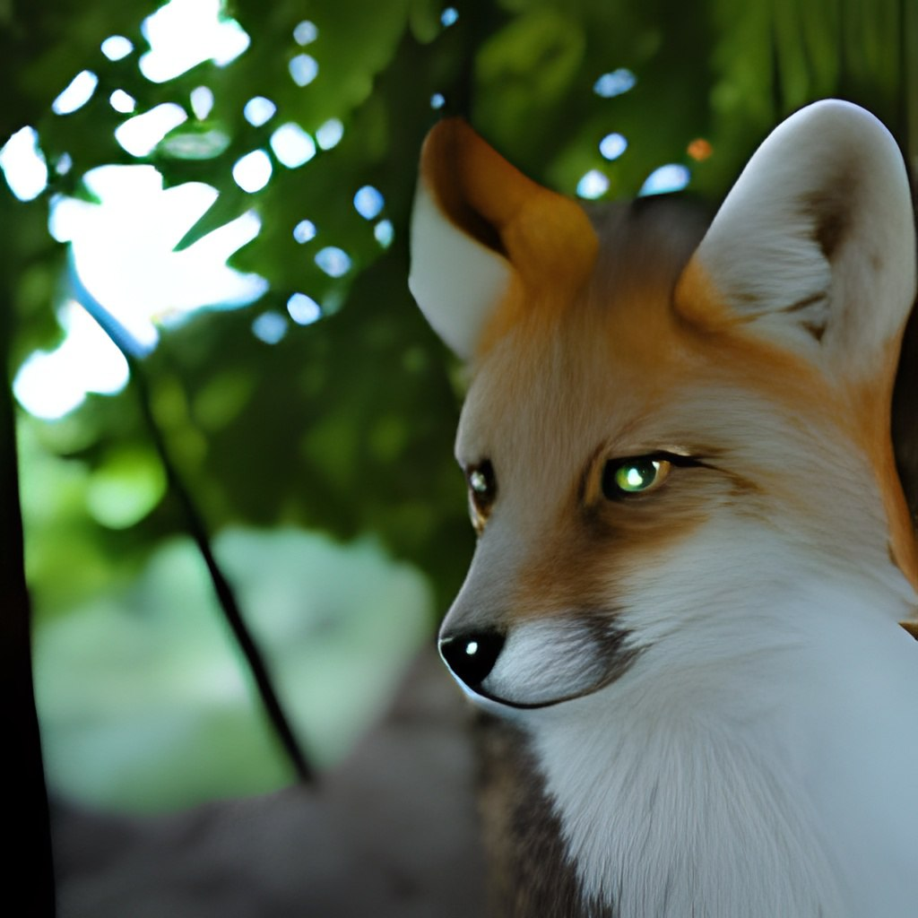 "Лиса в лесу" (“Fox in the forest”)