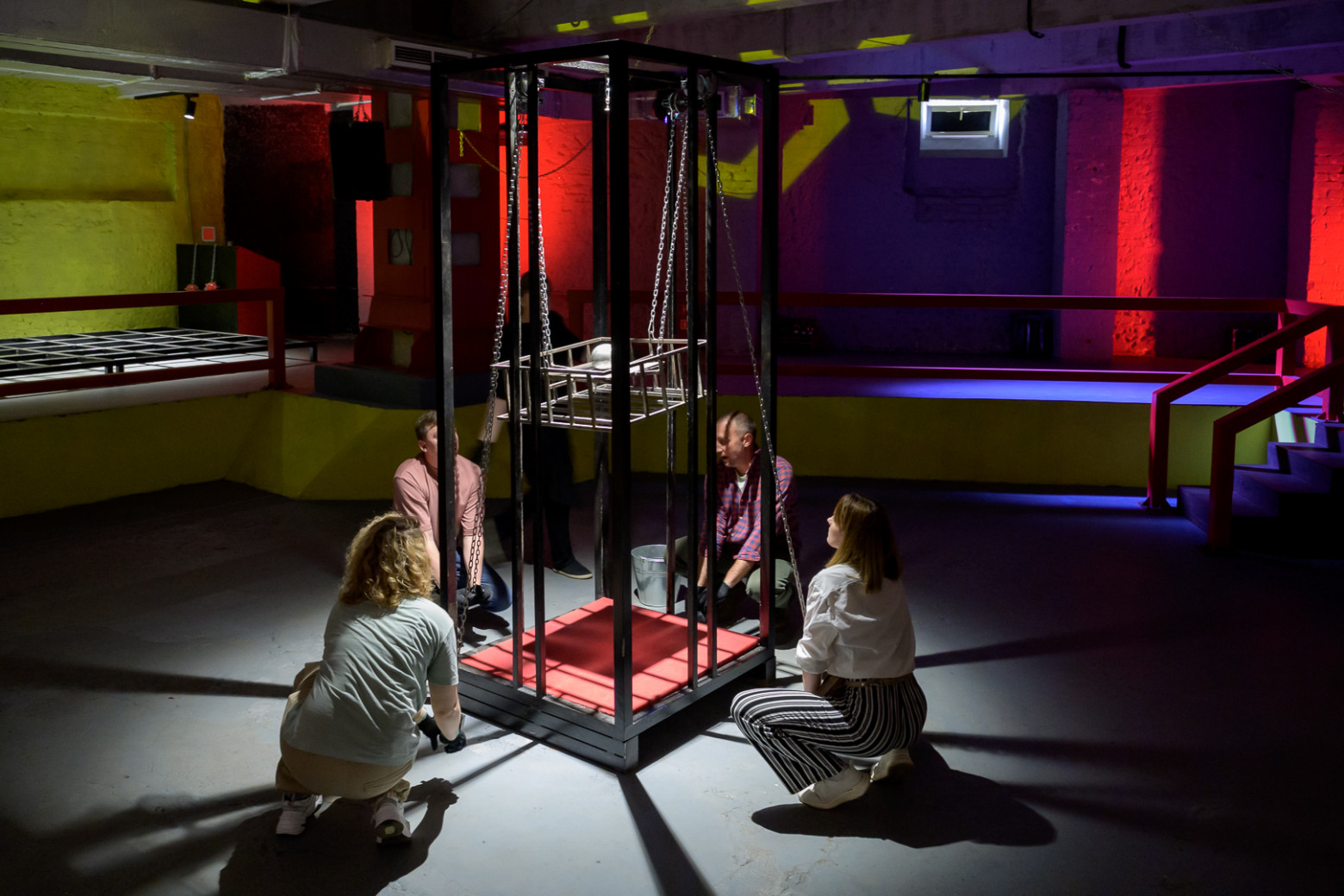 Выполняем командные задачи с железяками