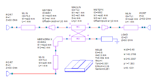 Пример из интернета модели связанной линии в MWO