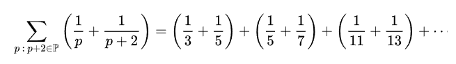 Если простых близнецов окажется конечно число, то константа Бруна будет рациональной, в обратном случае - иррациональной.