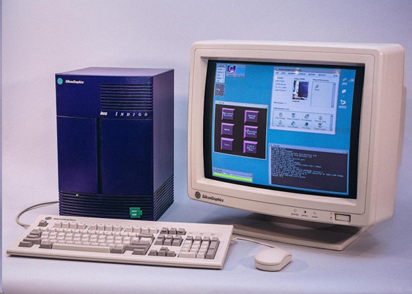 Восстановленный IRIS Indigo 1991 года выпуска. Фото отреставрированного устройства от 2020 года