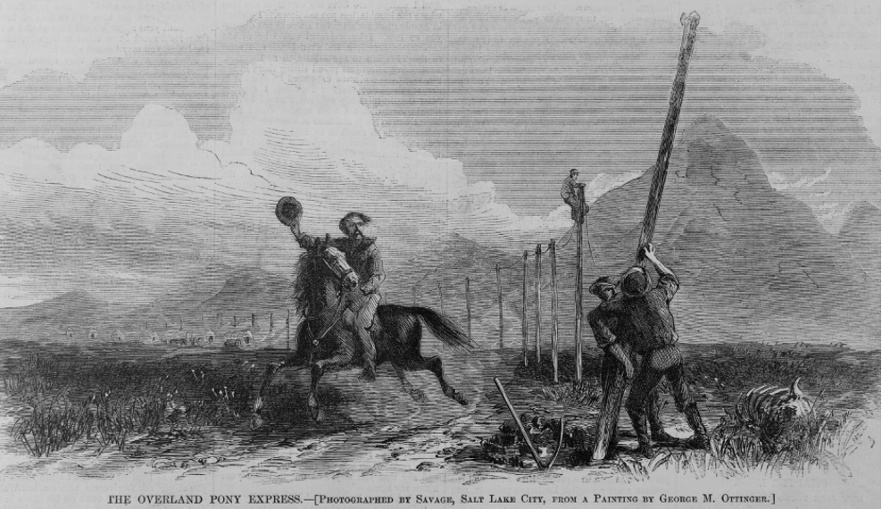 В Pony Express работали храбрые и отчаянные люди с постоянным риском для жизни