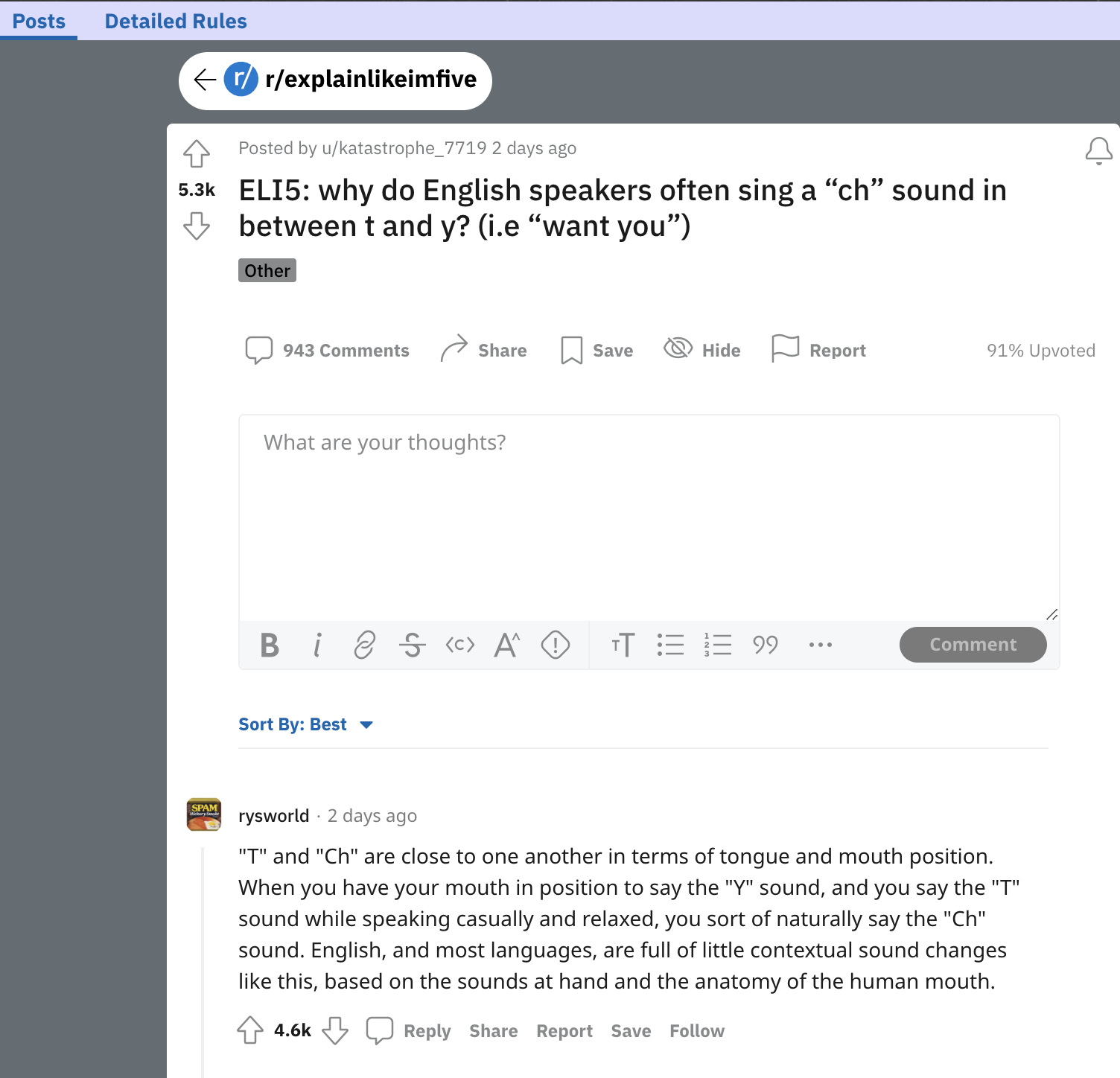 Пример данных с сабреддита ELI5. В заголовке содержится вопрос, снизу - комментарий, собравший оромное количество голосов "за". Значит, люди удовлетворены таким ответом.