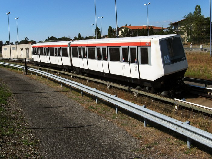 Беспилотное мини-метро VAL в Ренне