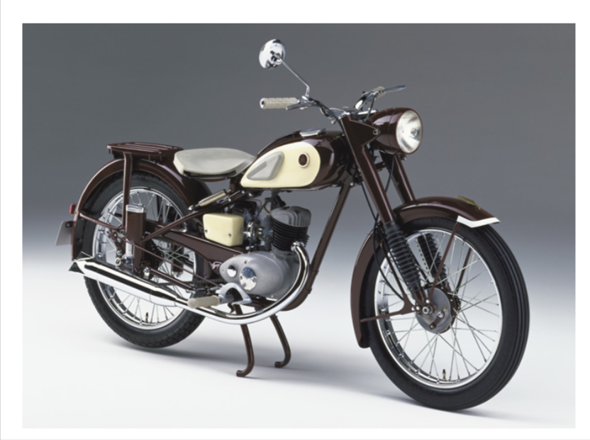 Первый мотоцикл Yamaha — YA-1. Источник: https://global.yamaha-motor.com/ Первый мотоцикл Yamaha — YA-1. Источник: https://global.yamaha-motor.com/