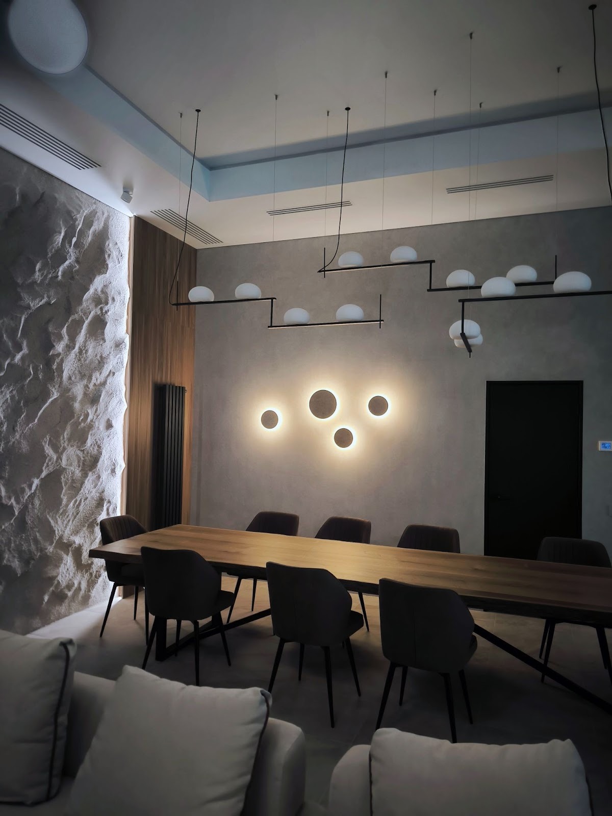 Подсветка в гостиной