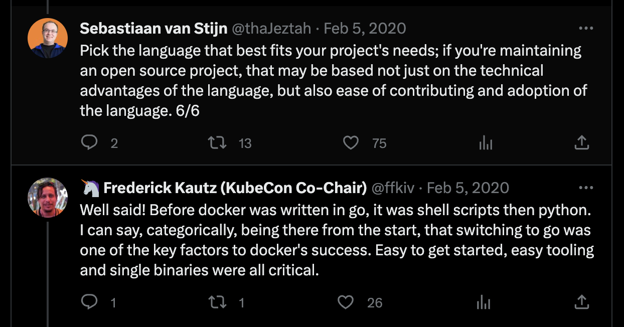 Себастьян ван Стейн (Runtime lead, Staff Software Engineer, Docker) и Фредерик Каутц (бывший инженер команды Docker) об истории создания Docker