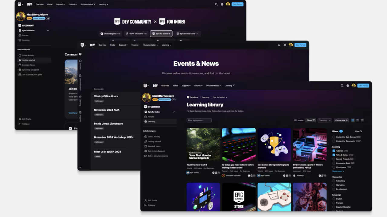 В Epic Developer Community появился раздел для разработчиков инди-игр ...