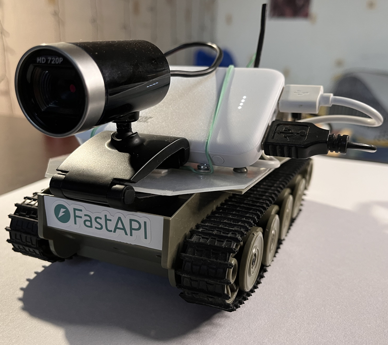 Собранный робот