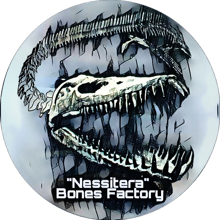 Лейбл проекта Nessitera | Bones Factory. 