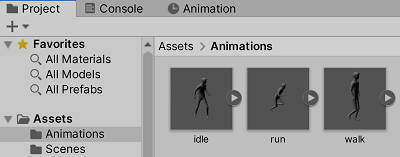 Папка Animations
