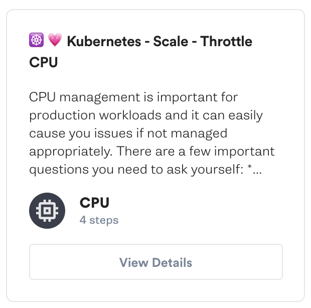https://app.gremlin.com/scenarios/recommended/kubernetes-scale-throttle-cpu/hosts