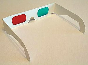 Винтажные анаглифные 3D очки