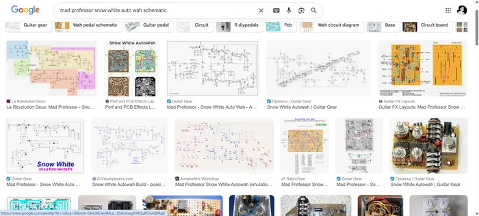 Схемы mad professor Snow White